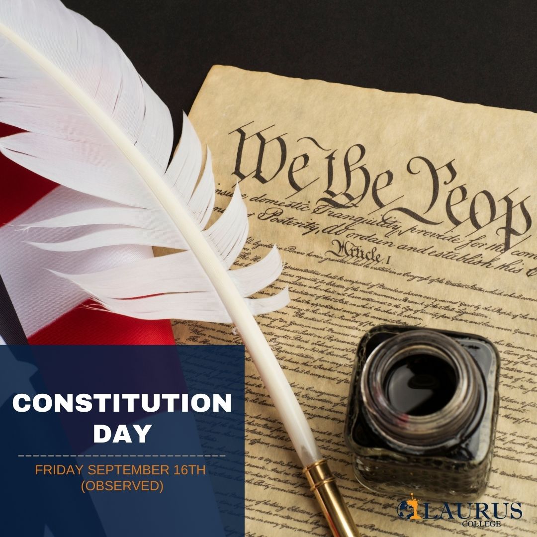 A flyer showing the constitution